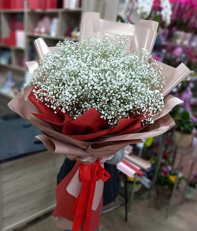 Букет цветов из: Гипсофила в Ликино