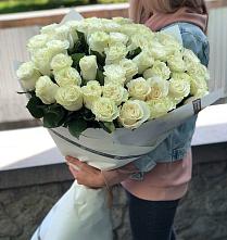 Букет 35 Белых роз #REPLACE_PRED# Ликино