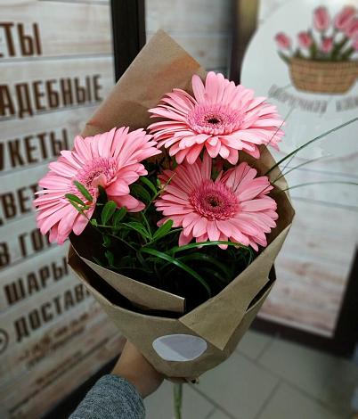 Букет цветов из: Герберы в Ликино